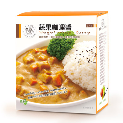 蔬果咖哩醬(全素食)(450g±3%/盒)