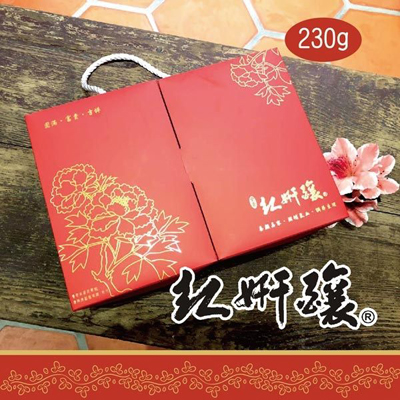 紅妍釀精裝禮盒-紅(230g/瓶，共3瓶)