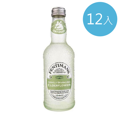 英國接骨木汽水(275ml/瓶*12入組)