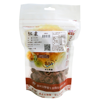 SAA養生安心紅棗(200g±5%/包，共2包)