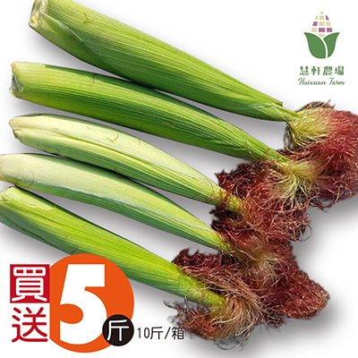 買5斤送5斤，紅鬚玉米筍