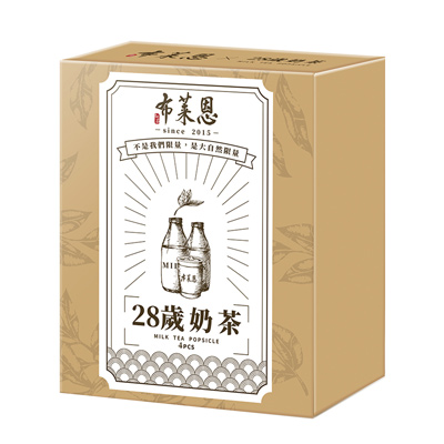 28歲奶茶雪糕(80g*4入/盒)