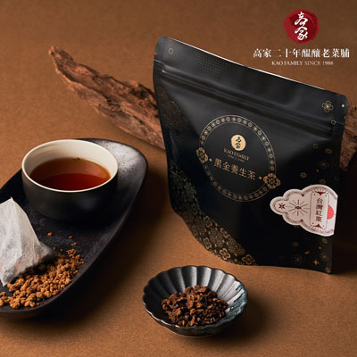 黑金養生茶台灣紅棗茶包70g±4.5g/10入/袋